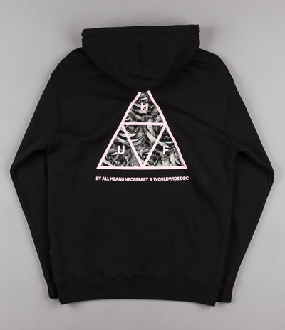 HUF Triple Triangle UV Hooded Sweatshirt - Black