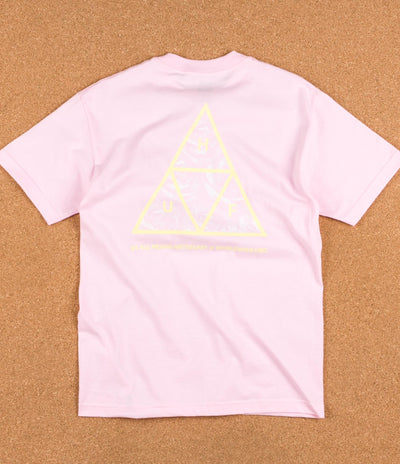 HUF Triple Triangle UV T-Shirt - Pink