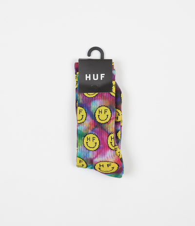HUF Trippy Smiles Crew Socks - Multi