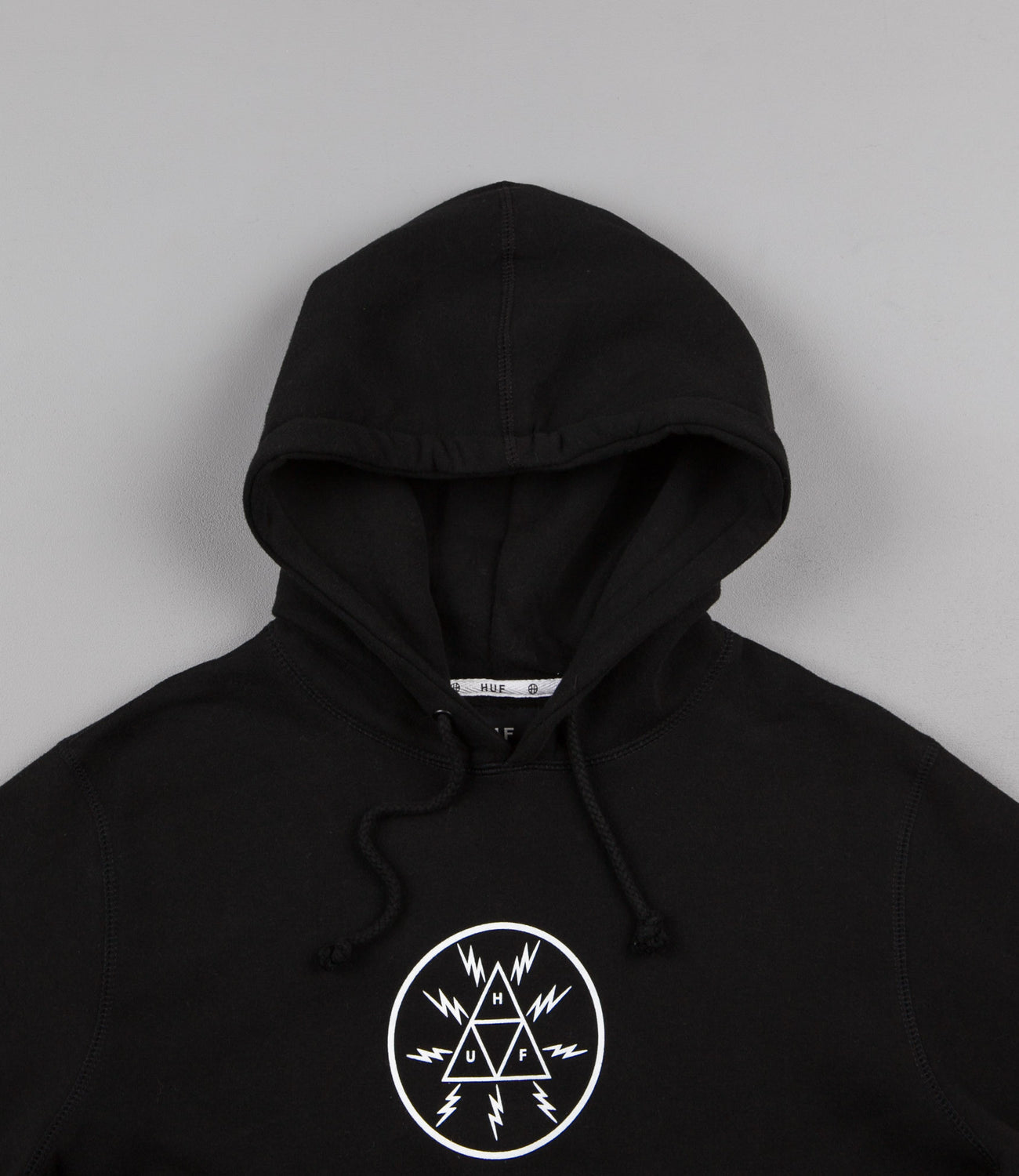 Black hotsell huf sweatshirt
