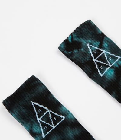 HUF Washed Triple Triangle Socks - Jade