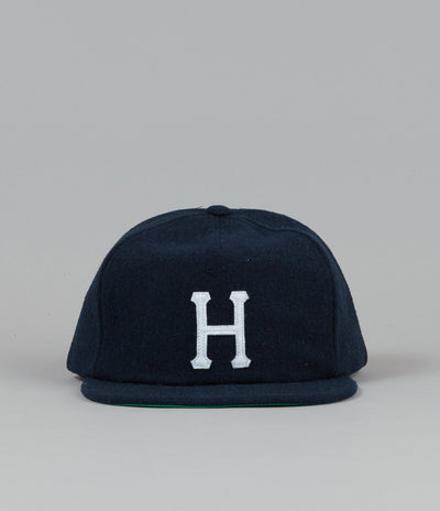 HUF Wool Classic H Strapback Cap Navy