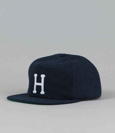 Huf Wool Classic H Strapback Cap Navy