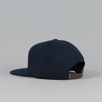 HUF Wool Classic H Strapback Cap Navy thumbnail