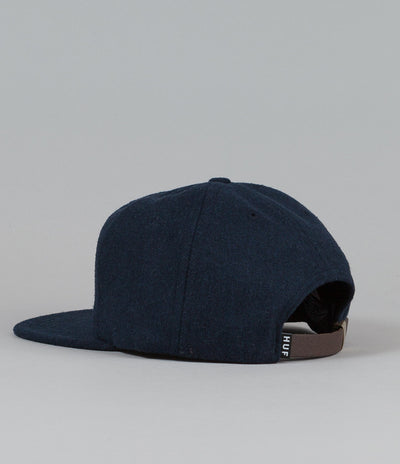 HUF Wool Classic H Strapback Cap Navy