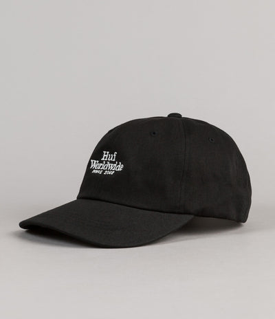 HUF Worldwide UV Cap - Black