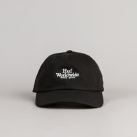HUF Worldwide UV Cap - Black thumbnail