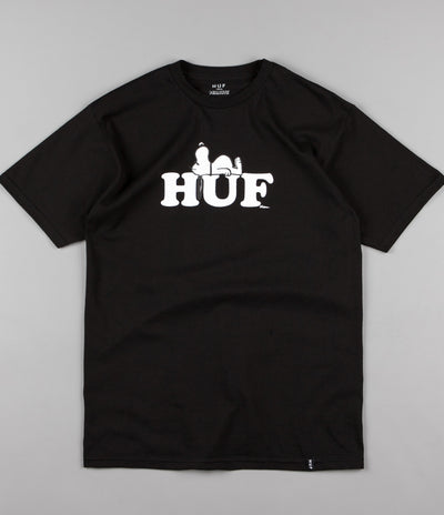 HUF x Snoopy T-Shirt - Black