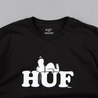 HUF x Snoopy T-Shirt - Black thumbnail