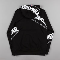 HUF x Thrasher TDS Allover Hooded Sweatshirt - Black thumbnail