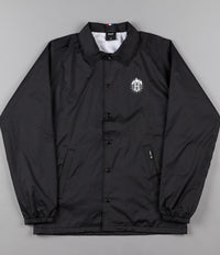 HUF x Thrasher TDS Coaches Jacket - Black