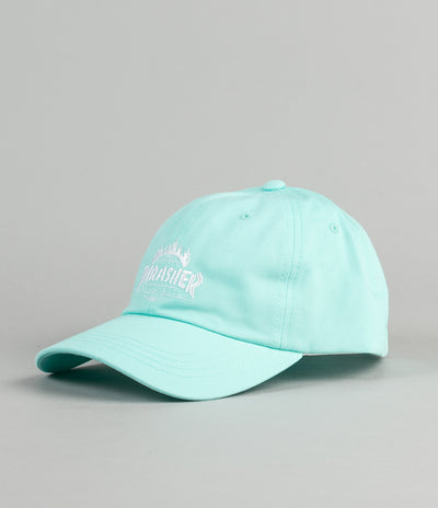 HUF x Thrasher TDS Curve Visor 6 Panel Cap - Mint