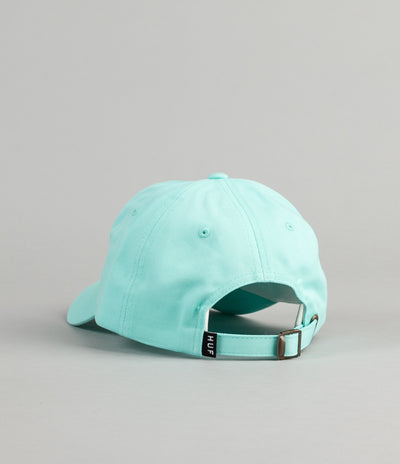 HUF x Thrasher TDS Curve Visor 6 Panel Cap - Mint