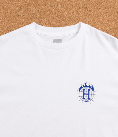 HUF x Thrasher TDS Long Sleeve T-Shirt - White