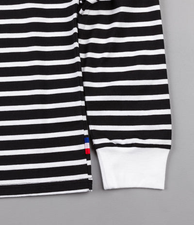 HUF x Thrasher TDS Stripe Crewneck Sweatshirt - Black