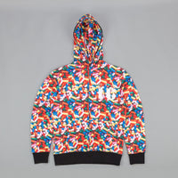 Ice Cream Sprinkle Zipped Hooded Sweatshirt Multi thumbnail