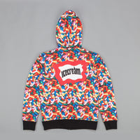 Ice Cream Sprinkle Zipped Hooded Sweatshirt Multi thumbnail