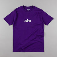 Indcsn No Future Distort T-Shirt - Purple thumbnail