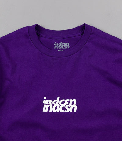 Indcsn No Future Distort T-Shirt - Purple