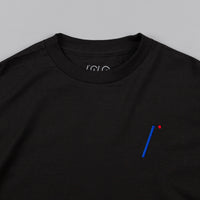 Isle I Logo Embroidered Long Sleeve T-Shirt - Black thumbnail