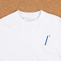 Isle I Logo Embroidered Long Sleeve T-Shirt - White thumbnail