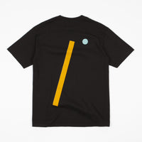 Isle I-Logo T-Shirt - Black / Orange / Cyan thumbnail