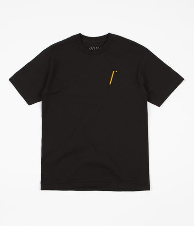 Isle I-Logo T-Shirt - Black / Orange / Cyan