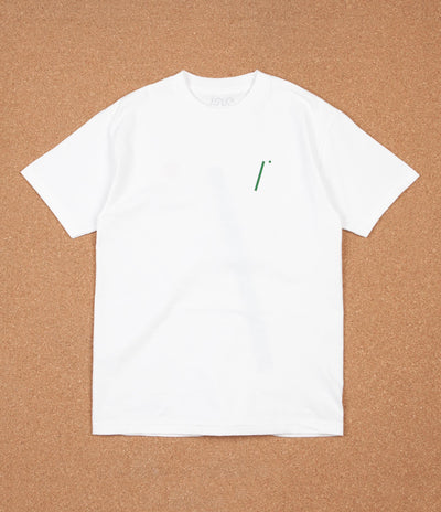 Isle I-Logo T-Shirt - White / Green / Red