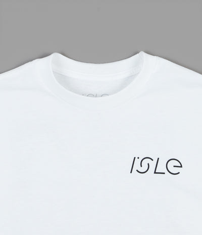 Isle Pavement Long Sleeve T-Shirt - White