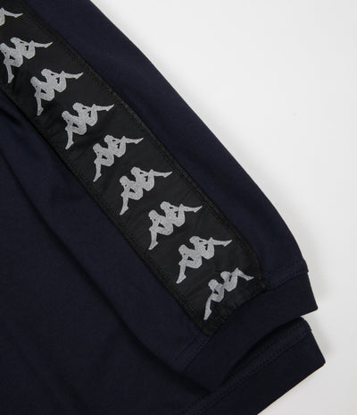 Kappa Kontroll Banda Long Sleeve T-Shirt - Navy / Black