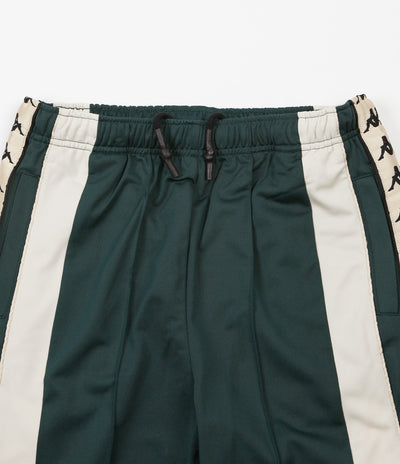 Kappa Kontroll Banda Sweatpants - Dark Green / Light Beige