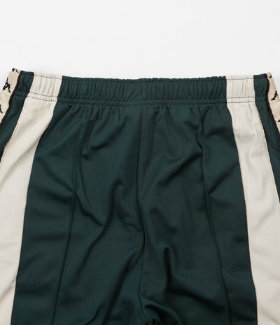 Kappa Kontroll Banda Sweatpants - Dark Green / Light Beige