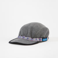 Kavu 4 Panel Fleece Strap Cap - Charcoal Heather thumbnail