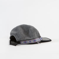 Kavu 4 Panel Fleece Strap Cap - Charcoal Heather thumbnail