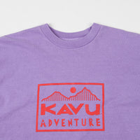 Kavu Adventure Time Long Sleeve T-Shirt - Faded Purple thumbnail