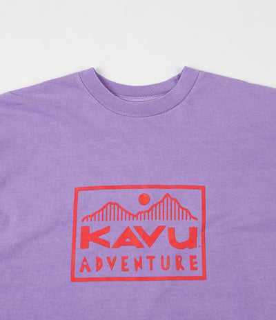 Kavu Adventure Time Long Sleeve T-Shirt - Faded Purple
