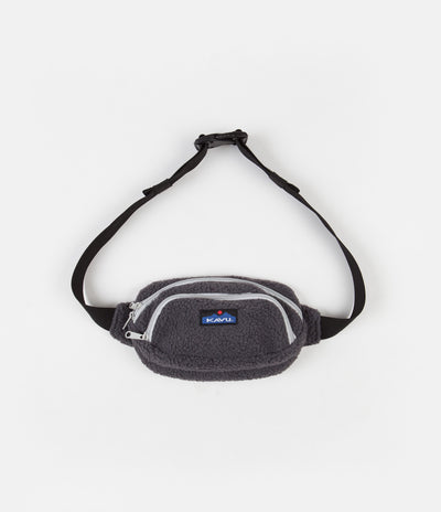 Kavu Fleece Spectator Hip Bag - Charcoal
