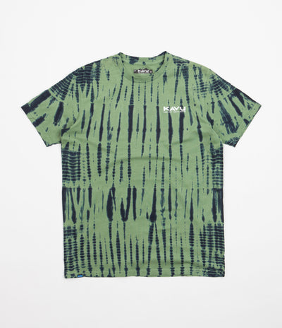 Kavu Klear Above Etch Art T-Shirt - Forest Tie Dye