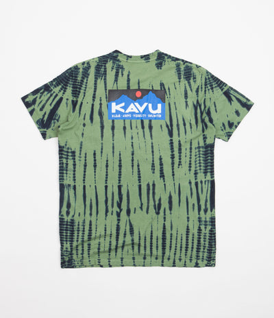 Kavu Klear Above Etch Art T-Shirt - Forest Tie Dye