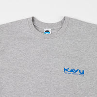 Kavu Klear Crewneck Sweatshirt - Grey thumbnail