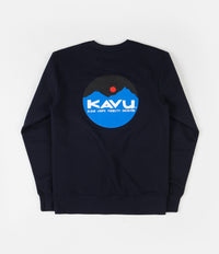 Kavu Klear Crewneck Sweatshirt - Navy