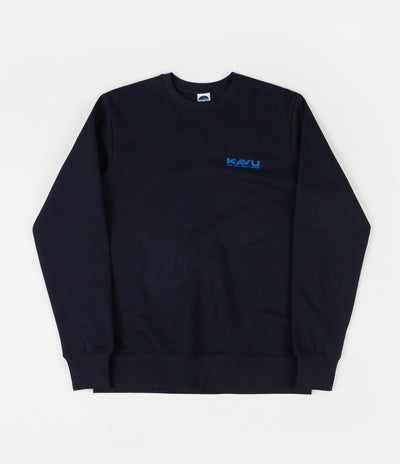Kavu Klear Crewneck Sweatshirt - Navy