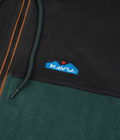 Kavu Peoh Point Fleece Hoodie - Western Hemlock