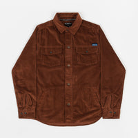 Kavu Petos Shirt Jacket - Dark Rust thumbnail