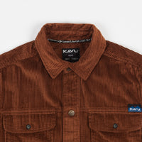 Kavu Petos Shirt Jacket - Dark Rust thumbnail