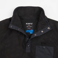 Kavu Teannaway Fleece Sweatshirt - Black thumbnail