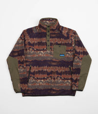 Kavu Teannaway Fleece Sweatshirt - Duff Tie Dye