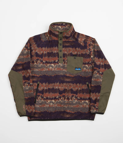Kavu Teannaway Fleece Sweatshirt - Duff Tie Dye