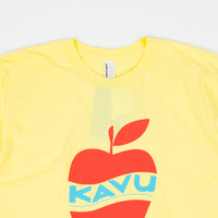 Kavu Washington Apple T-Shirt - Lemon thumbnail
