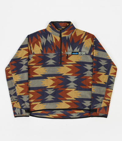 Kavu Winter Throwshirt Fleece - Strat Geo
